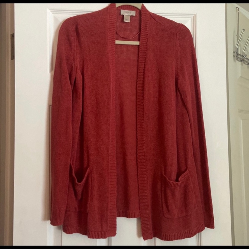 Loft Sweater burnt orange, sz med
